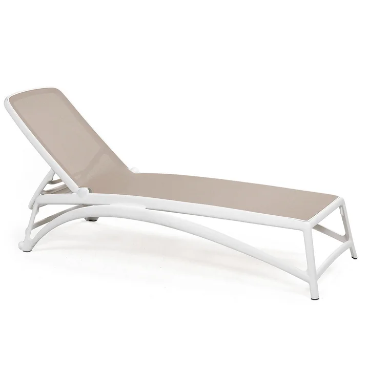 Atlantico Outdoor Couch in white / tortora from Nardi