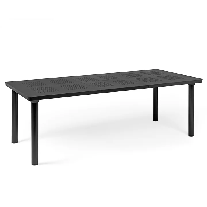 Libeccio Extending table 160 in anthracite from Nardi