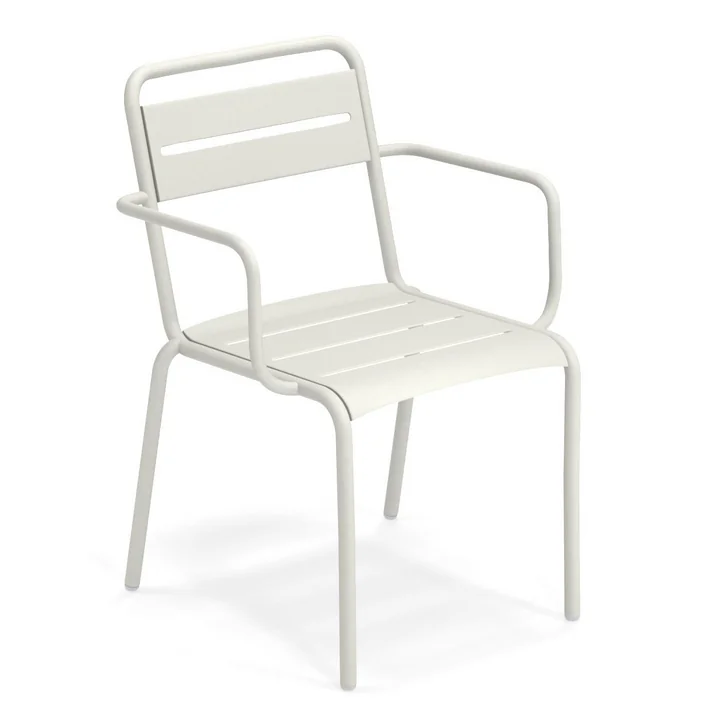 Star Armchair in white from Emu