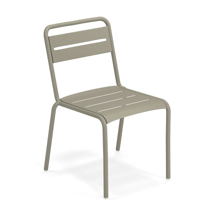 Star Chair in gray-green from Emu