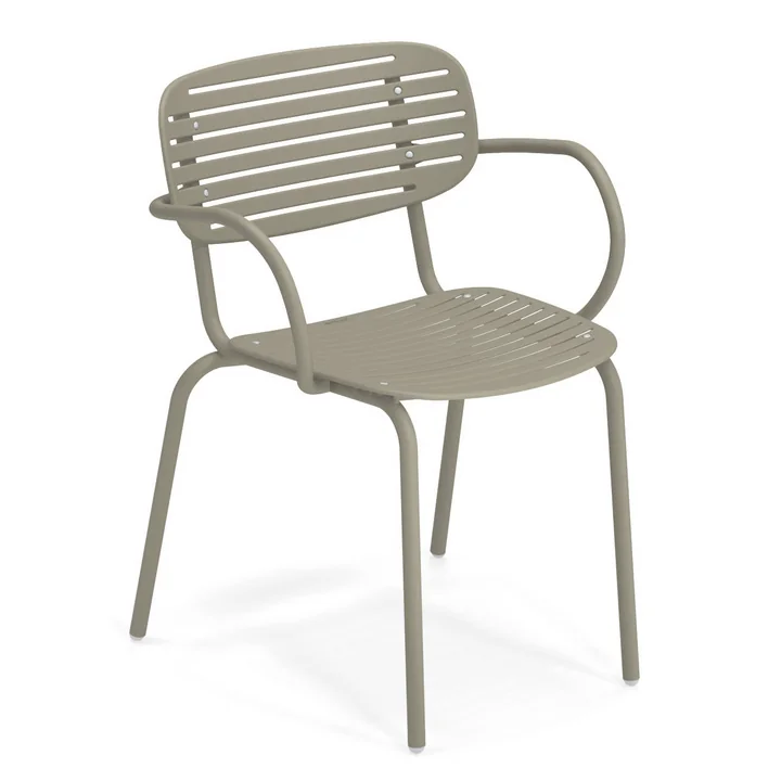 Mom armchair in grey-green by Emu 