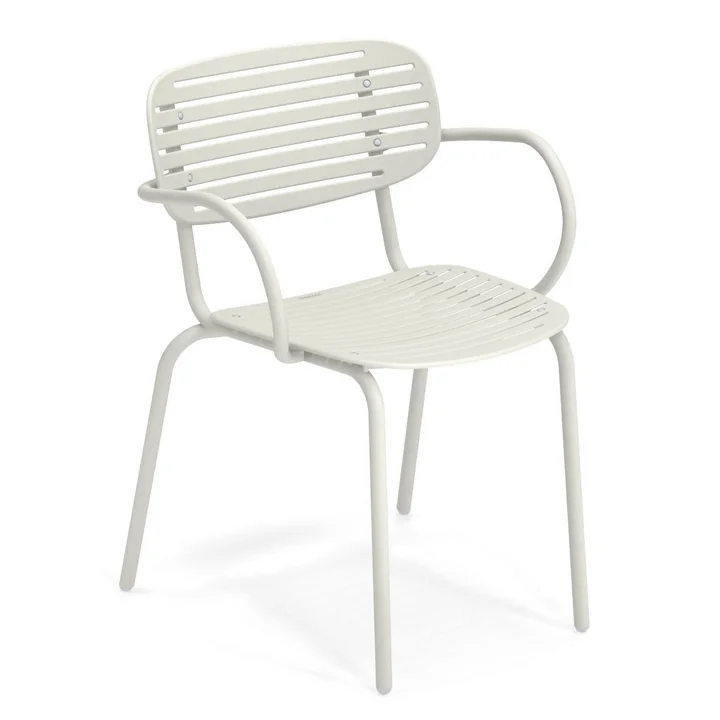 Mom armchair in white by Emu