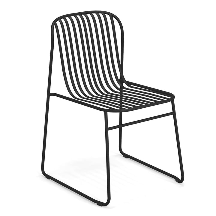Riviera chair in black by Emu