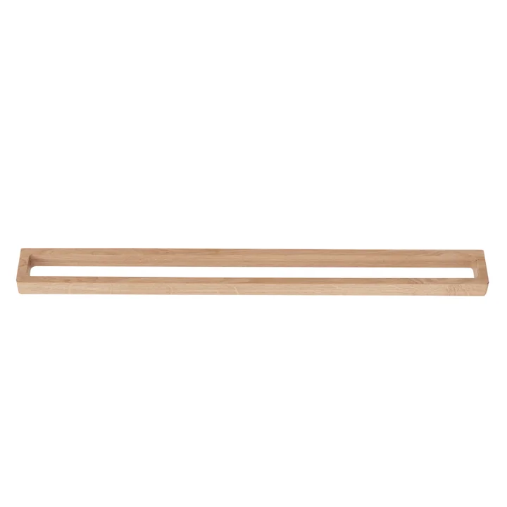 Single towel rail from Andersen Furniture made of oak wood