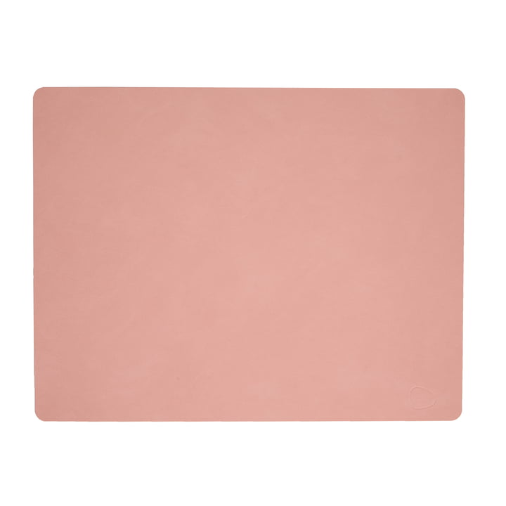 Placemat Square L 35 x 45 cm from LindDNA in Nupo rose