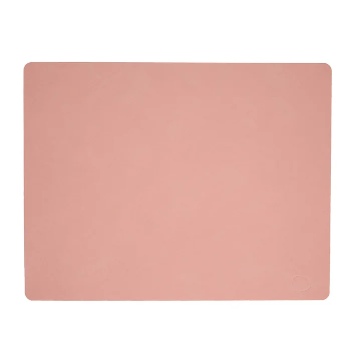 Placemat Square L 35 x 45 cm from Lind DNA in Nupo rose
