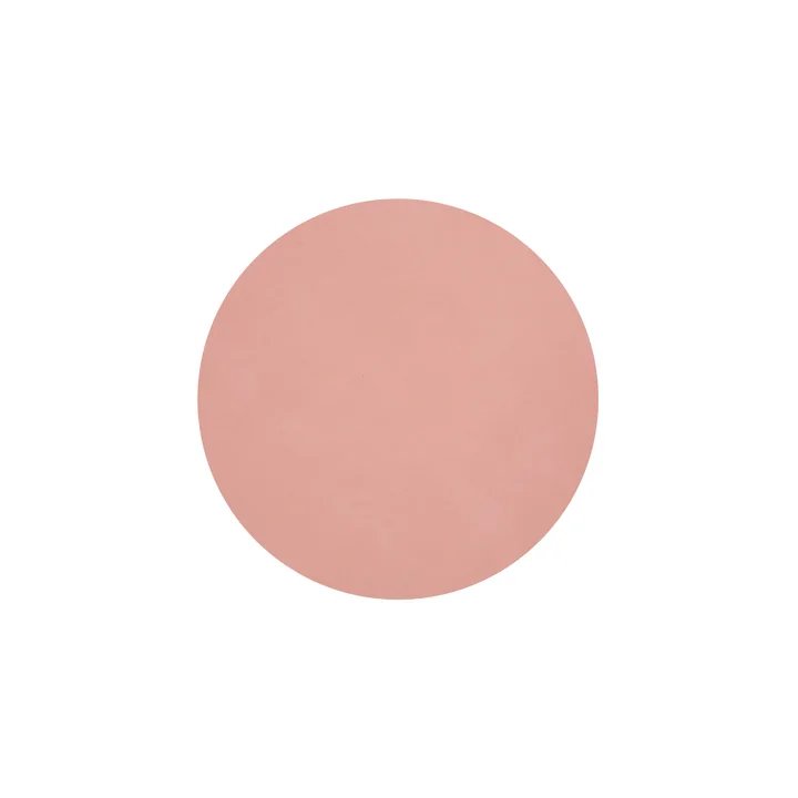 Glass coaster round Ø 10 cm from Lind DNA in Nupo rose