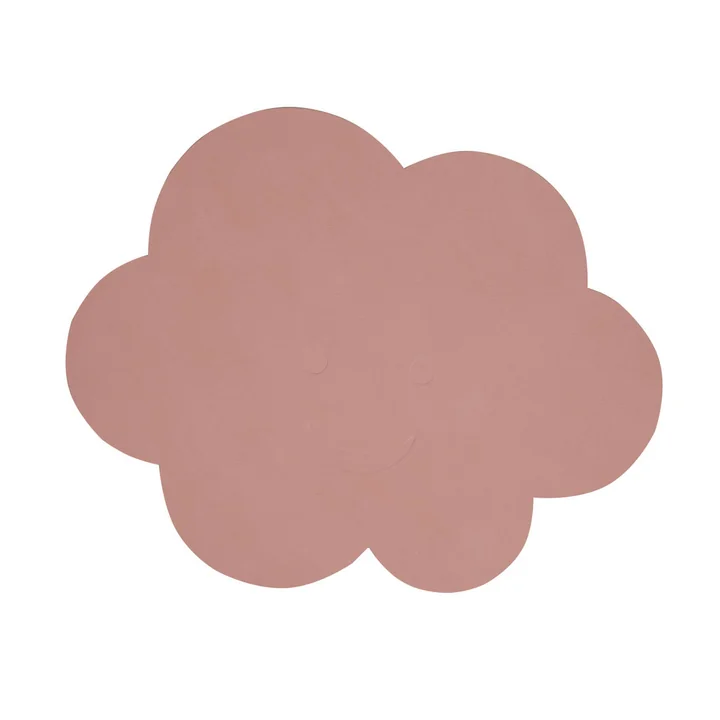 Children's table set cloud of Lind DNA in Nupo rose