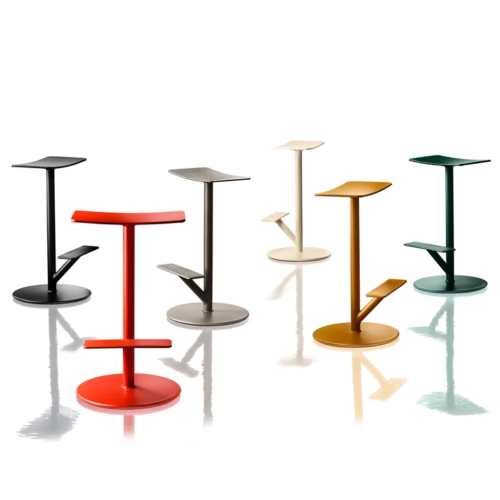 Sequoia bar stool by Magis in different colours