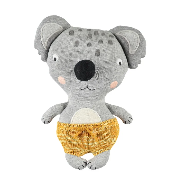 Knitted cuddly toy baby koala Anton from OYOY