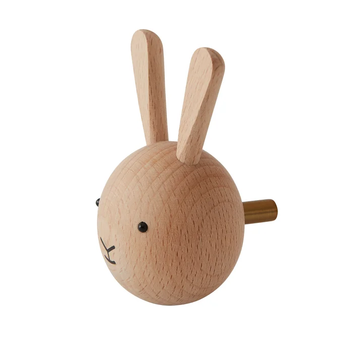 Kids wall hook bunny from OYOY