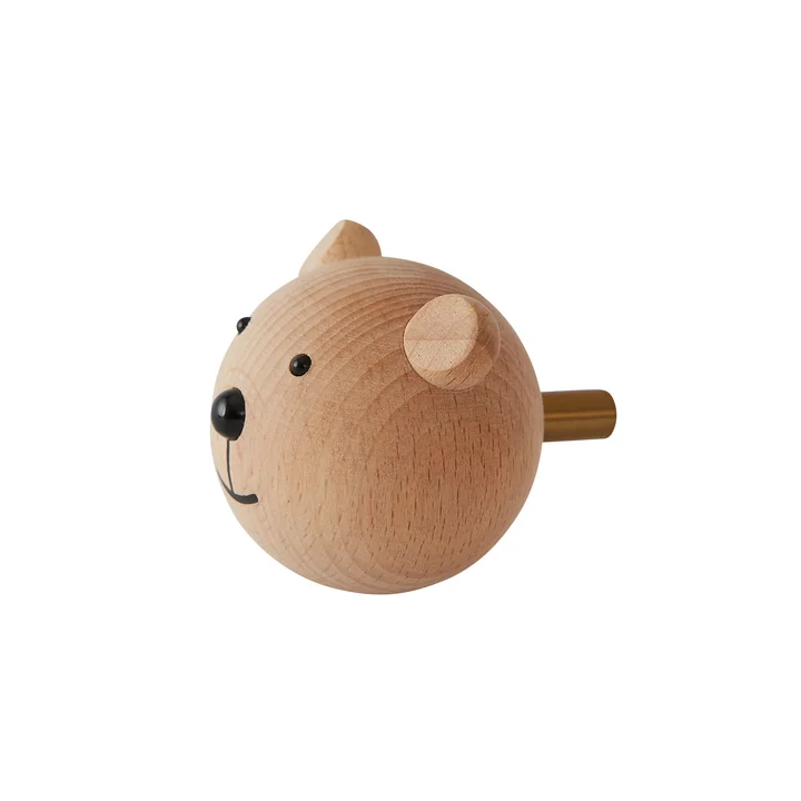 Kids wall hook bear from OYOY
