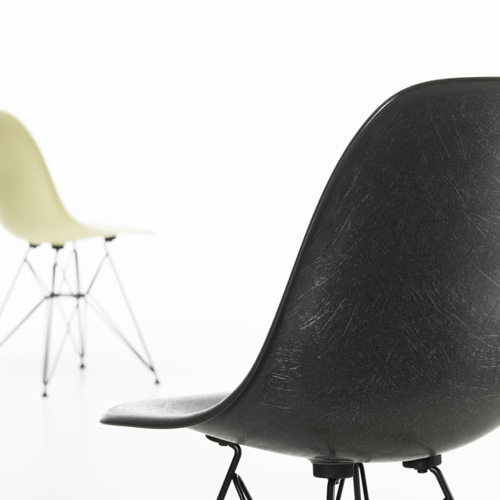 Eames Fiberglass Side Chair DSR by Vitra