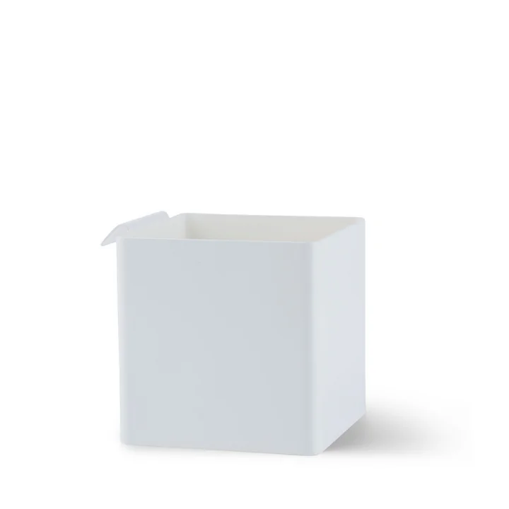 Flex Box small, 105 x 105 mm in white by Gejst 