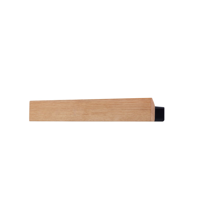 The Flex shelf 40 cm in oak / black by Gejst 
