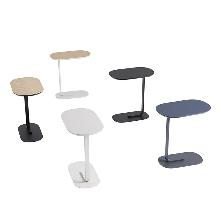 Relate Side Table from Muuto in different colors
