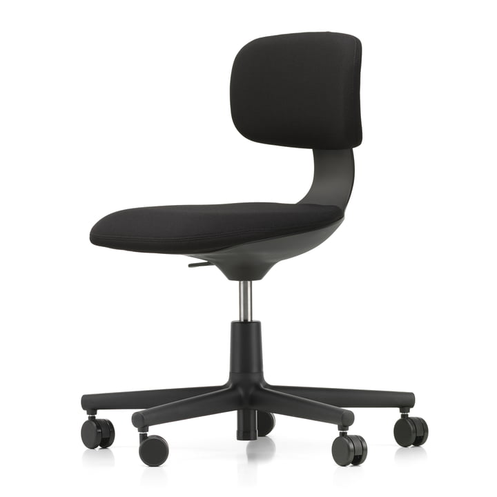 Rookie Office chair from Vitra in deep black / Plano nero