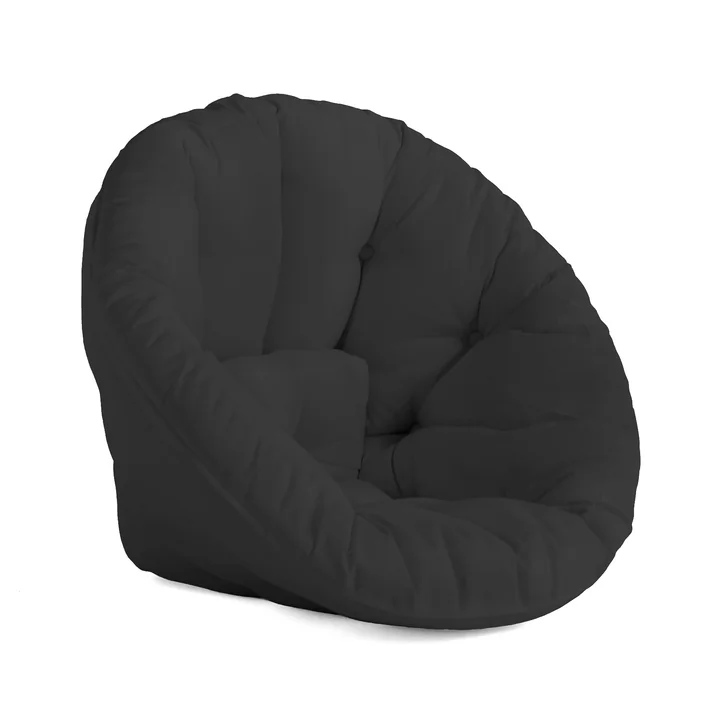 Nido OUT Futon armchair by Karup Design in dark grey (403)