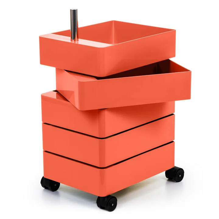 360° Container 5 compartments in pink from Magis