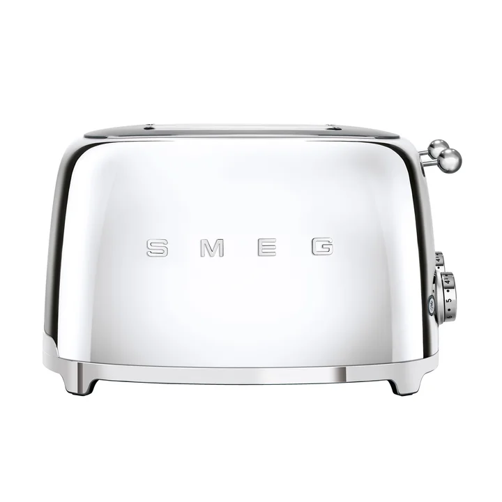 4-Slices Toaster TSF03 in Chrome by Smeg