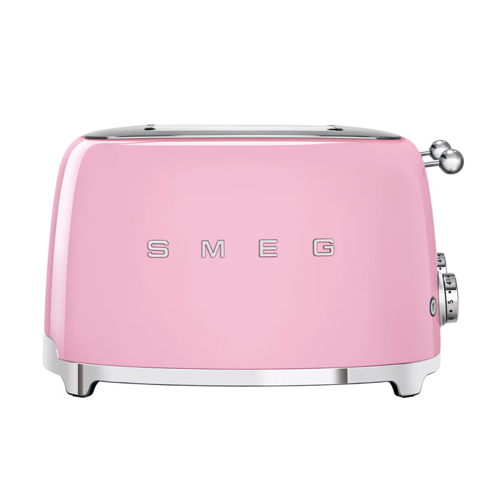 4-Slices Toaster TSF03 in cadillac pink by Smeg
