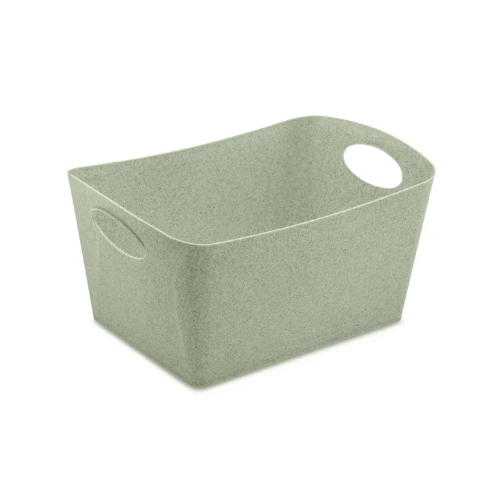 Boxxx M Storage box in organic green from Koziol
