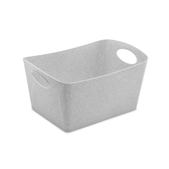 Boxxx M Storage box in organic grey from Koziol