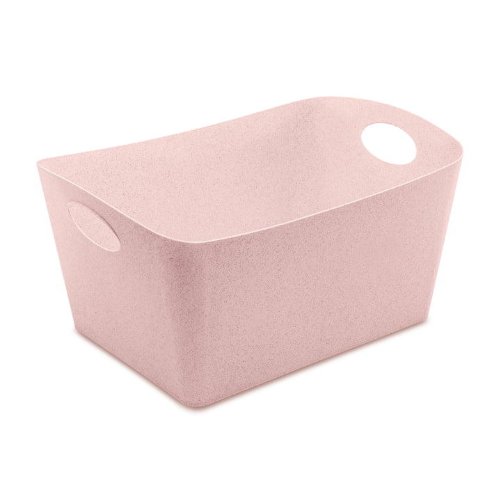 Boxxx L Storage box in organic pink from Koziol