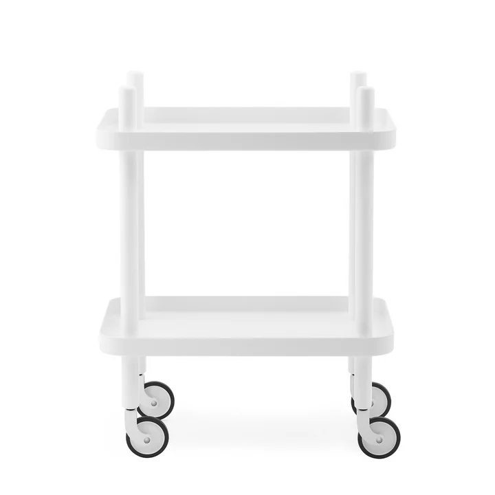 Block side car in white by Normann Copenhagen