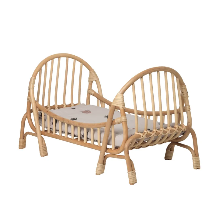 Kuku doll bed from Ferm Living in nature