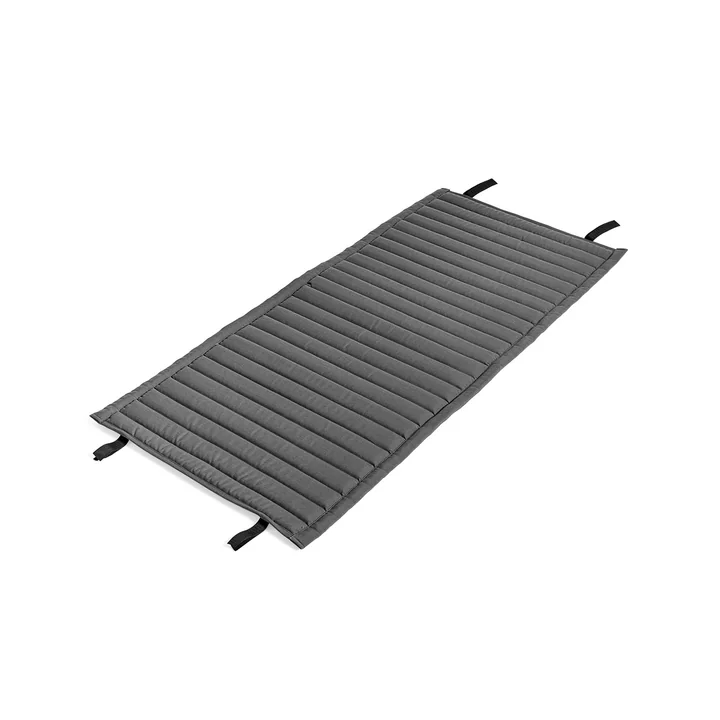 Palissade Quilted Cushion for Lounge Chair Low by HAY in anthracite