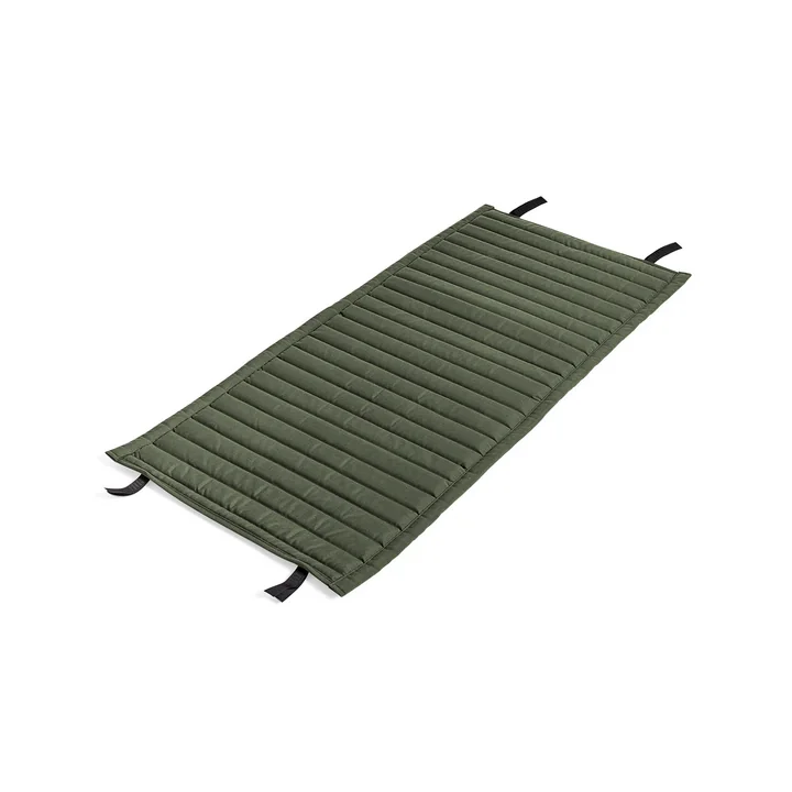 Palissade Quilted Cushion for Lounge Chair Low by HAY in olive