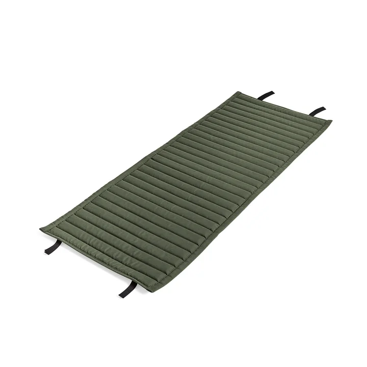 Palissade Quilted Cushion for Lounge Chair High by HAY in olive