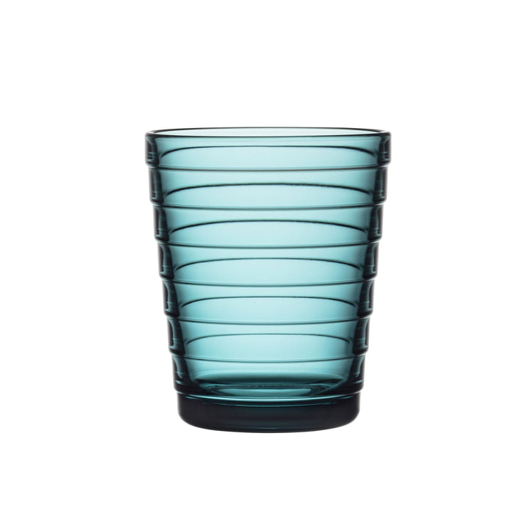 Aino Aalto Glass mug 22 cl from Iittala in sea blue