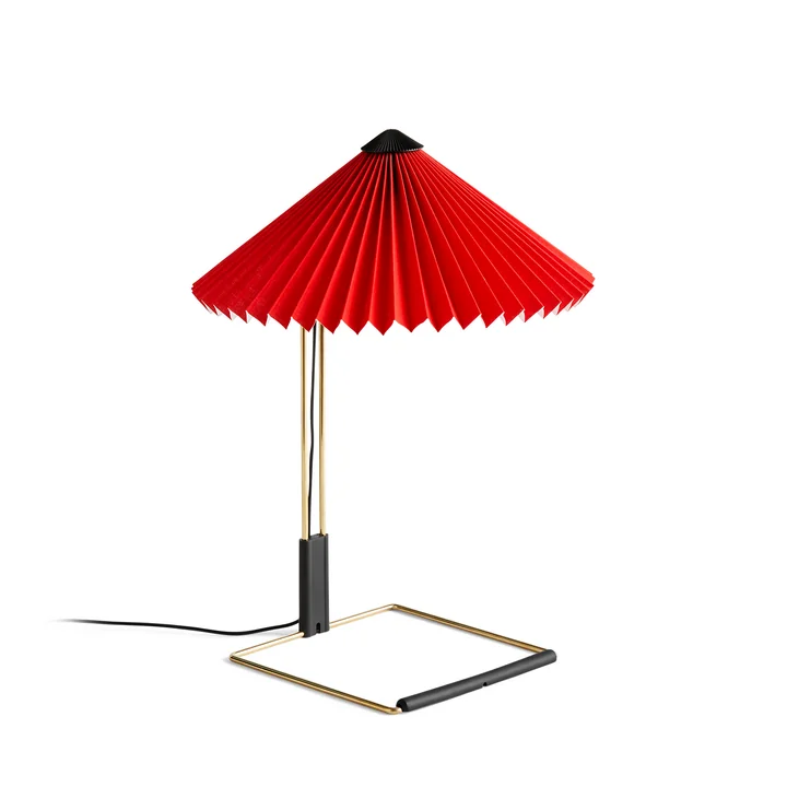 Matin LED table lamp S, bright red from HAY