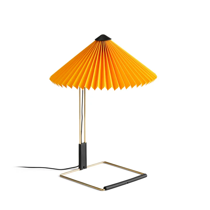 Matin LED table lamp S, yellow from HAY