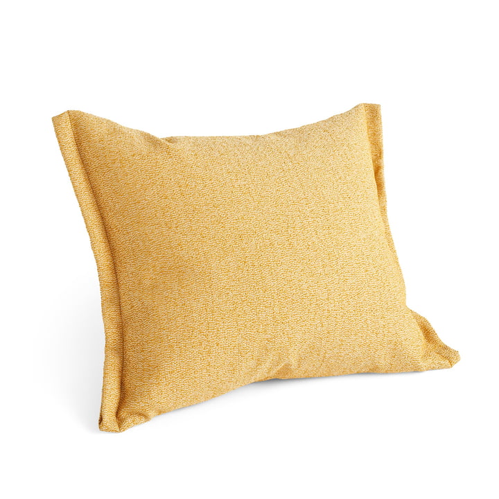 Plica Sprinkle pillow, 60 x 55 cm in mustard by Hay