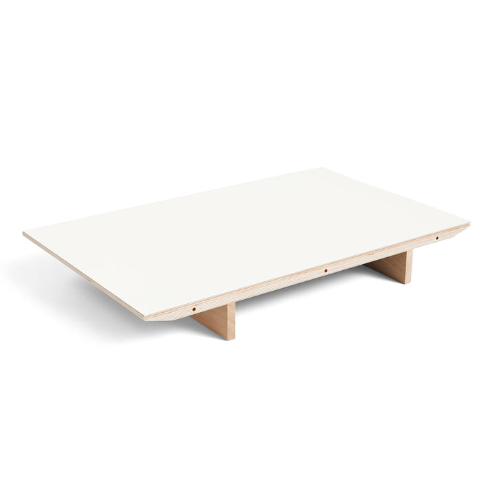 Insert plate for CPH30 extendable dining table, 50 x 80 cm, laminate white from Hay