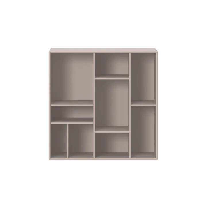 Compile shelf with suspension from Montana in mushroom