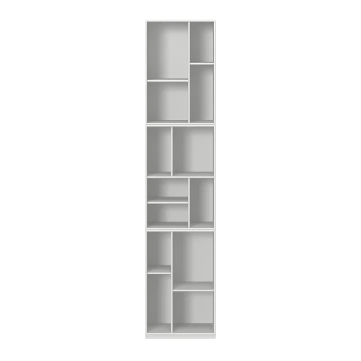 Loom bookshelf with pedestal from Montana in new white