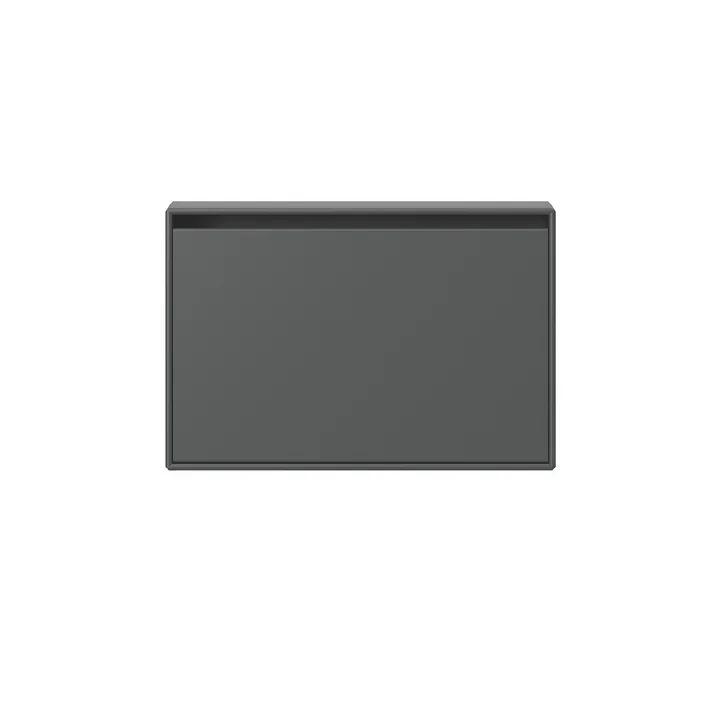 Hide shoe cabinet from Montana in anthracite