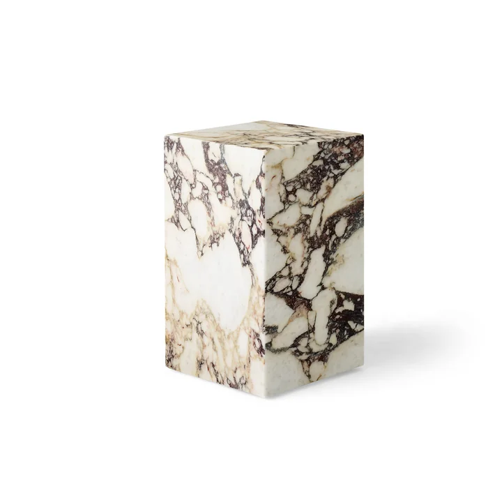 Plinth Tall side table, rose from Audo