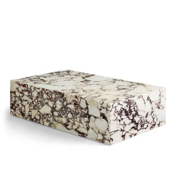 Plinth Coffee table low, rose from Audo