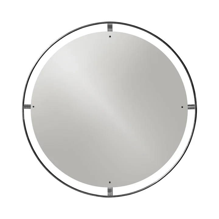 Nimbus mirror Ø 110 cm burnished brass from Audo