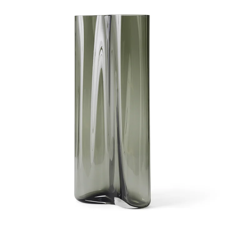 Aer Vase H 49 cm, smoke from Audo