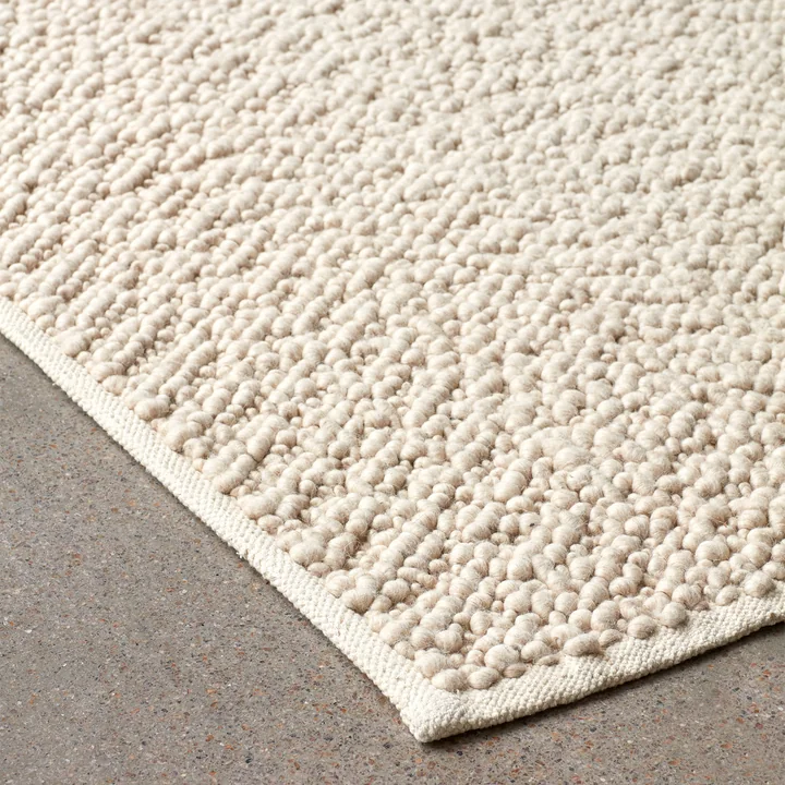 Gravel carpet, ivory from Audo
