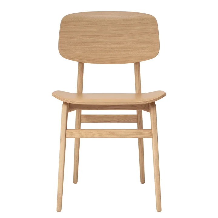 NY11 Dining Chair by Norr11 in natural oak
