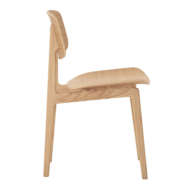 NY11 Dining Chair by Norr11 in natural oak
