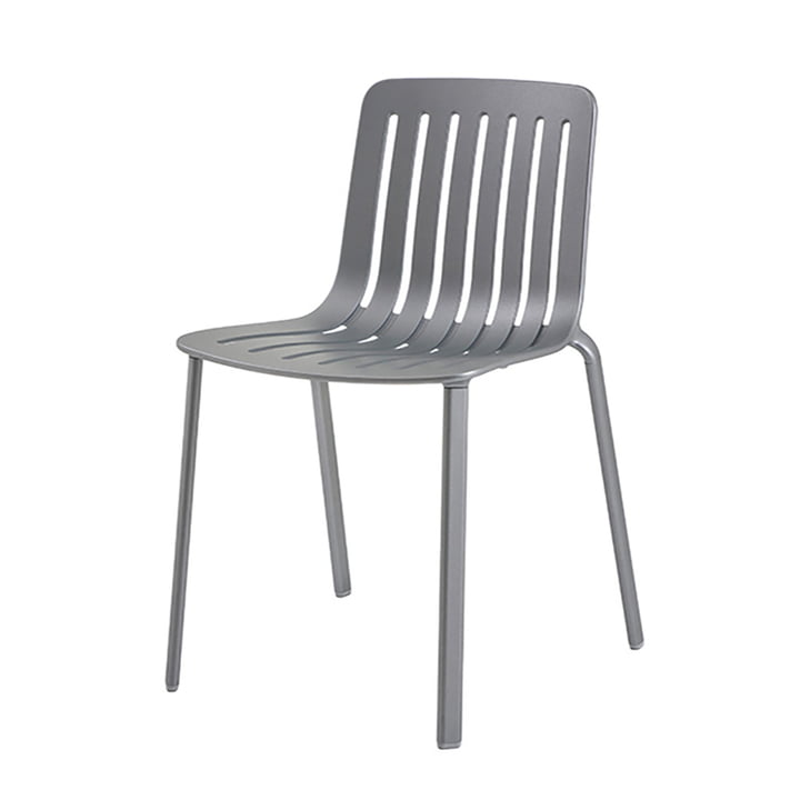 Plato chair by Magis in metal grey