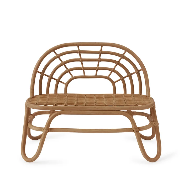 Children's bench Rainbow from OYOY in Rattan